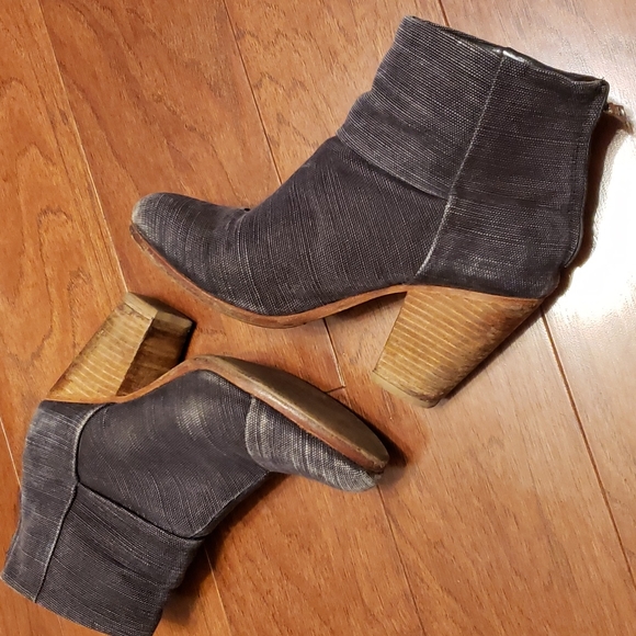 Rag & Bone Canvas Newbury Boots - Picture 3 of 12